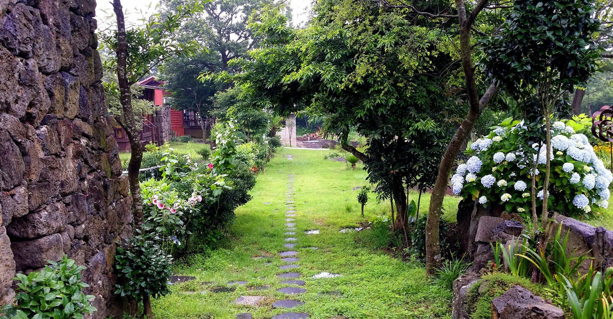 Gotjawal Geomunoreum Pension Jeju Bagian luar foto